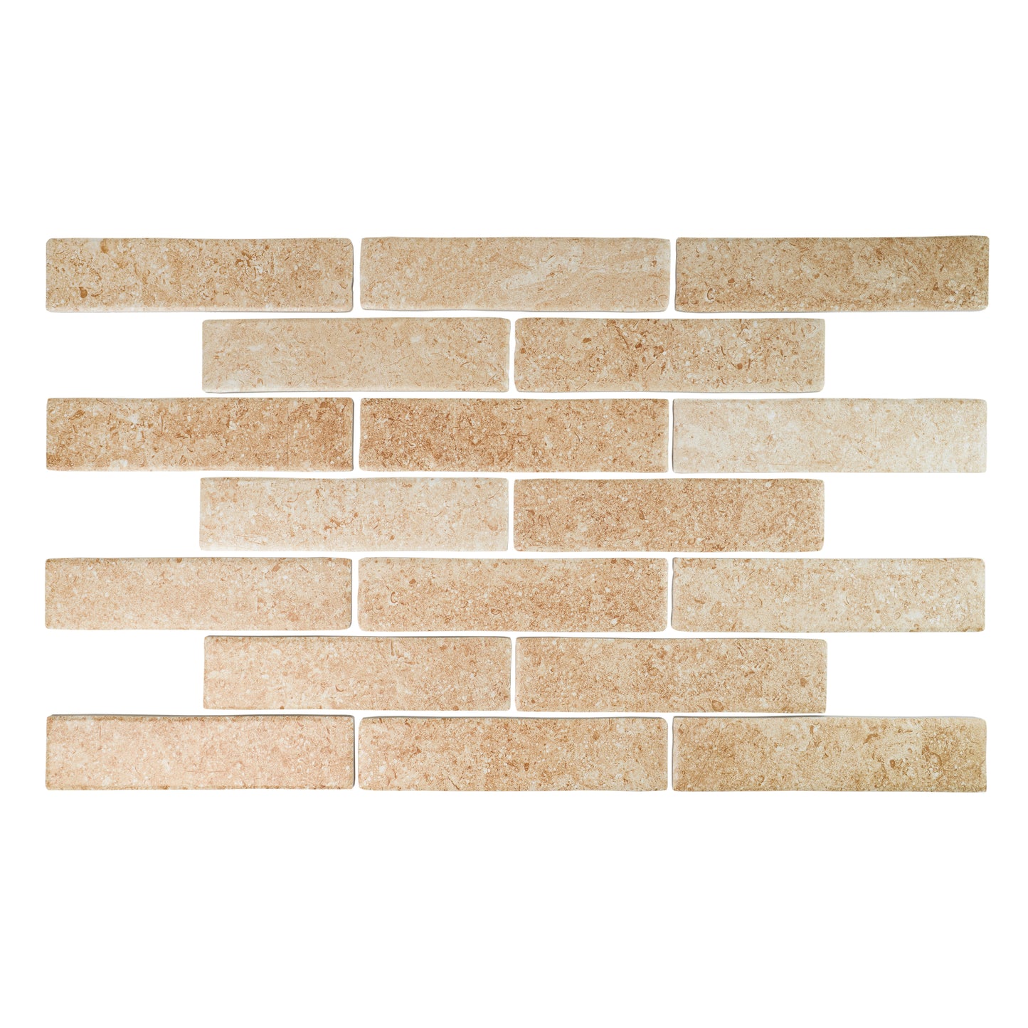 Limestone Legacy Series Boutique Beige Matte Porcelain Artisanal Tile