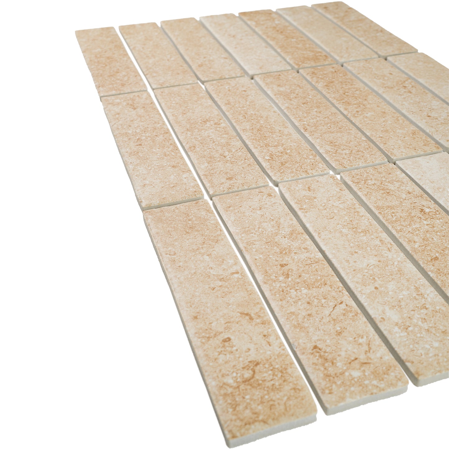 Limestone Legacy Series Boutique Beige Matte Porcelain Artisanal Tile