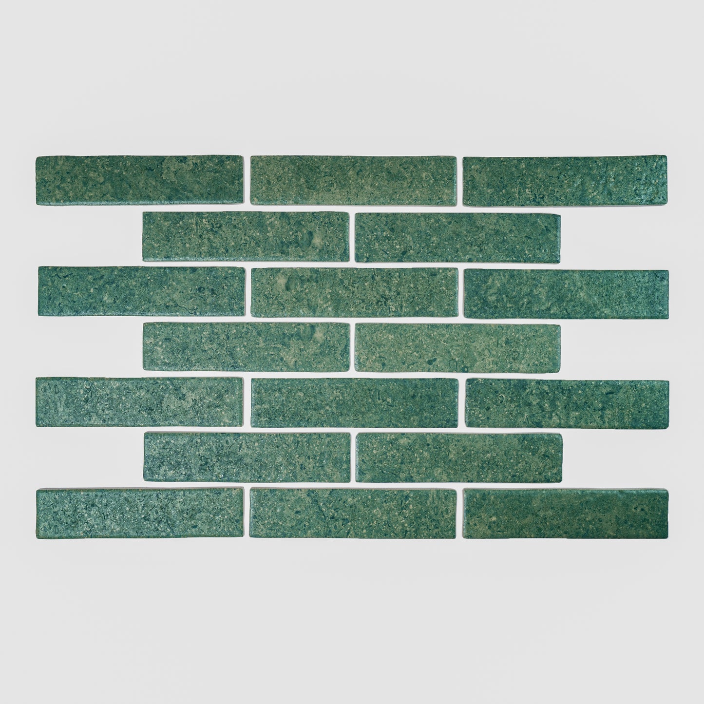 Limestone Legacy Series Sea Green Matte Porcelain Artisanal Tile