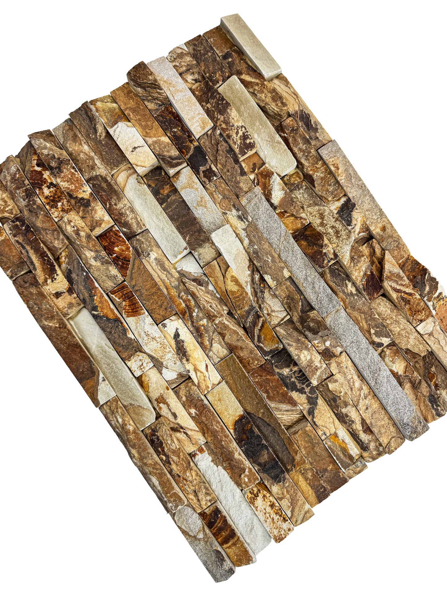 Celestial Terra series Nude Beige & French Beige Natural Surface Slate Wall Cladding