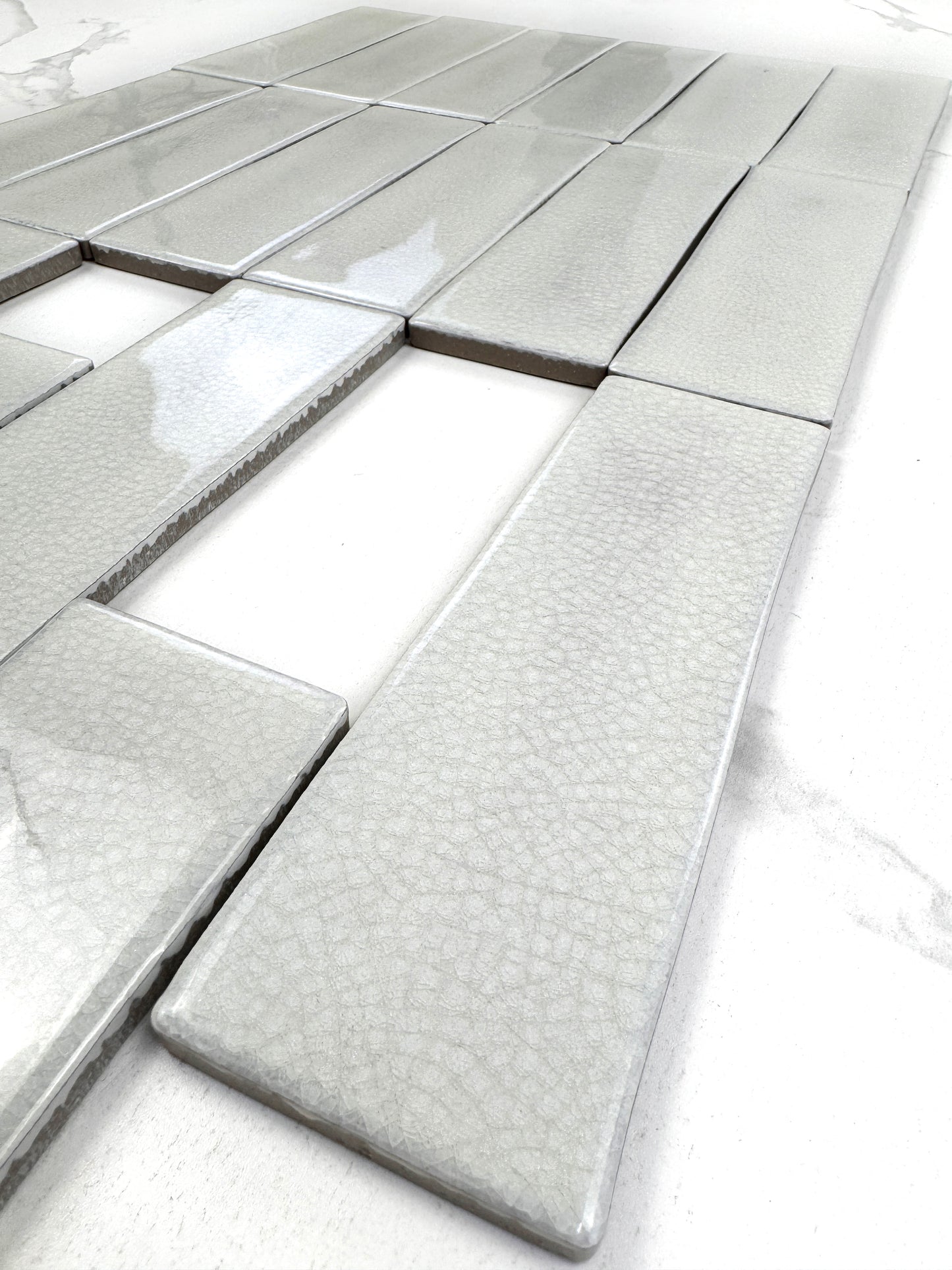 Radiance Crackle porcelain kitchen and bathroom tiles in dubai