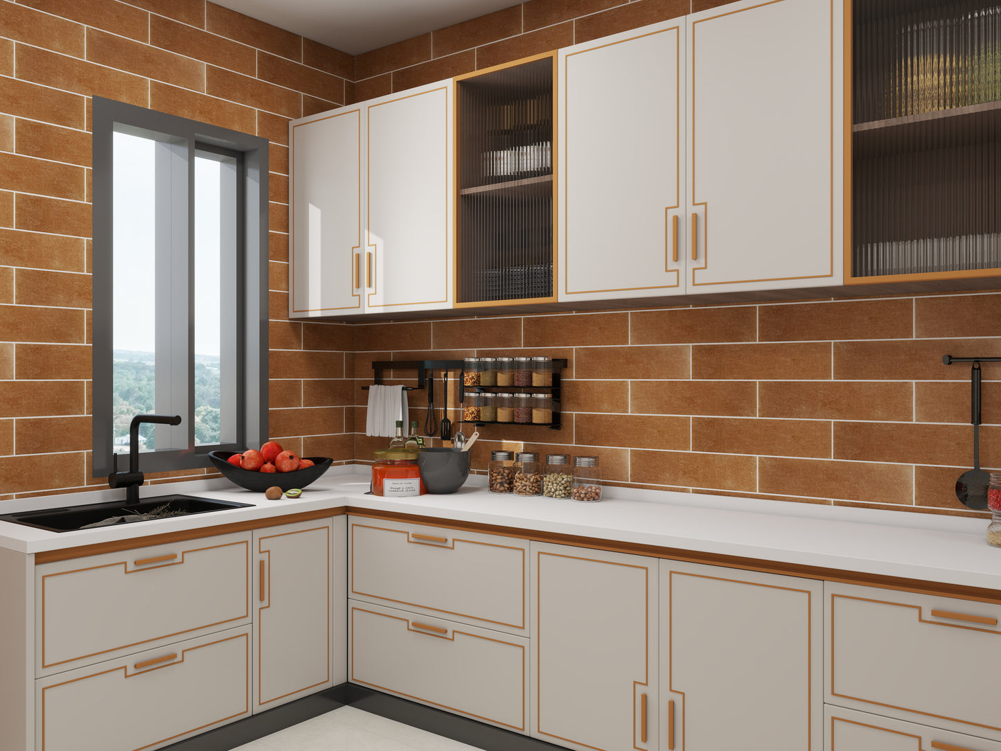Chateau Luxe Tile porcelain kitchen and bathroom tiles in dubai