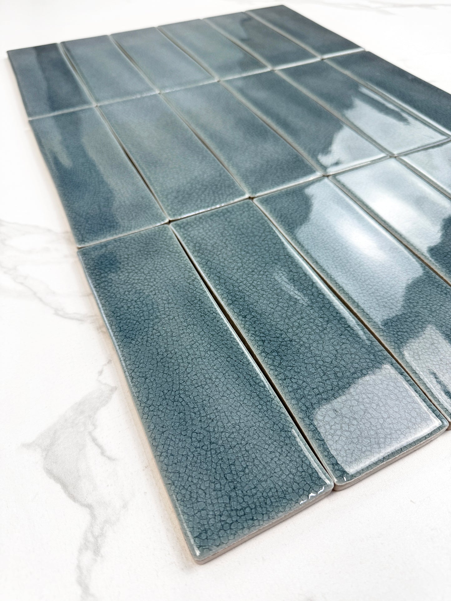 Radiance Crackle porcelain kitchen and bathroom tiles in dubai