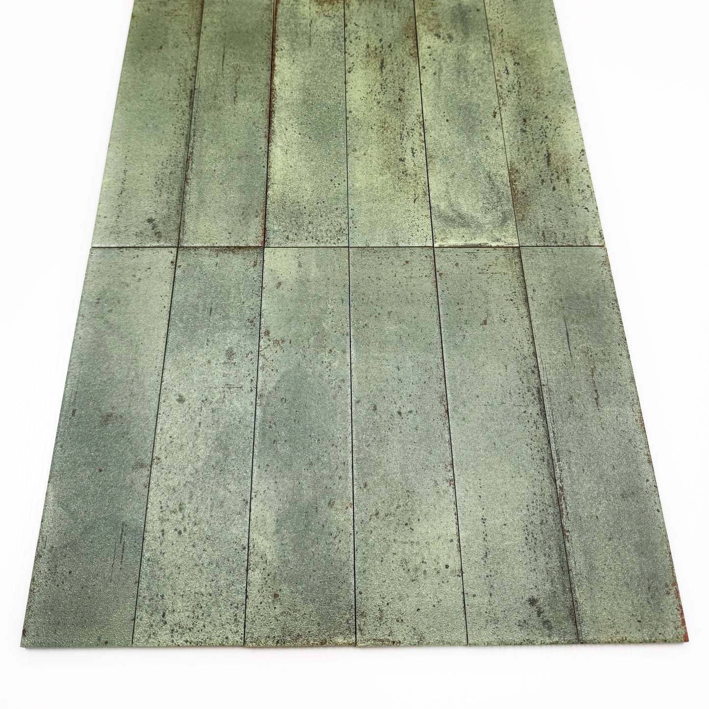 Lustre Vintage Hunter Green Matte Ceramic Artisanal Tile