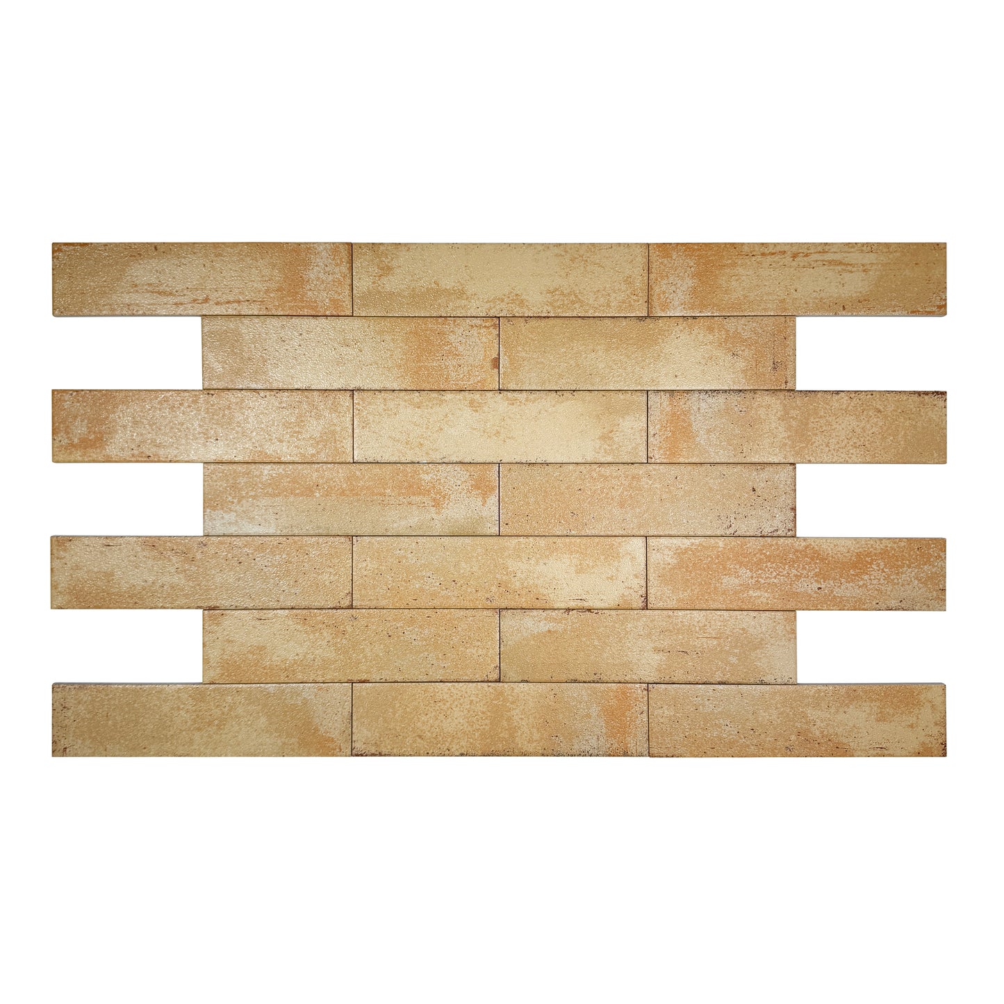 Lustre Vintage Nude Brown Matte Ceramic Artisanal Tile