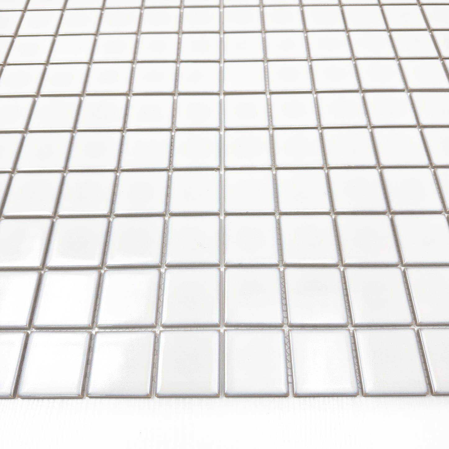 Zen white Crystalline Glazed Porcelain Mosaic