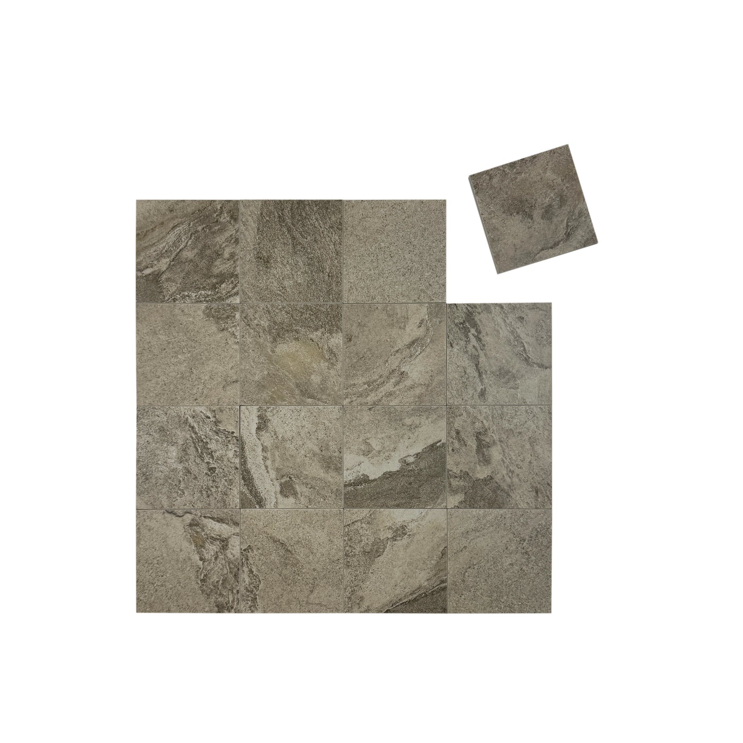 Sukabumi Porcelain Tile Series Beige Pattern Matt Porcelain Tile