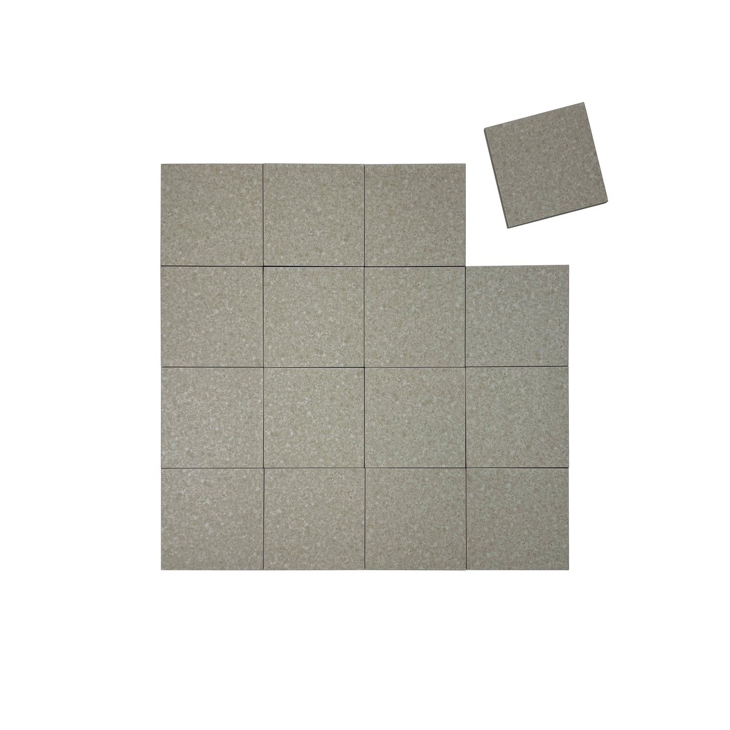 Sukabumi Porcelain Tile Series Light Beige Matt Porcelain Tile
