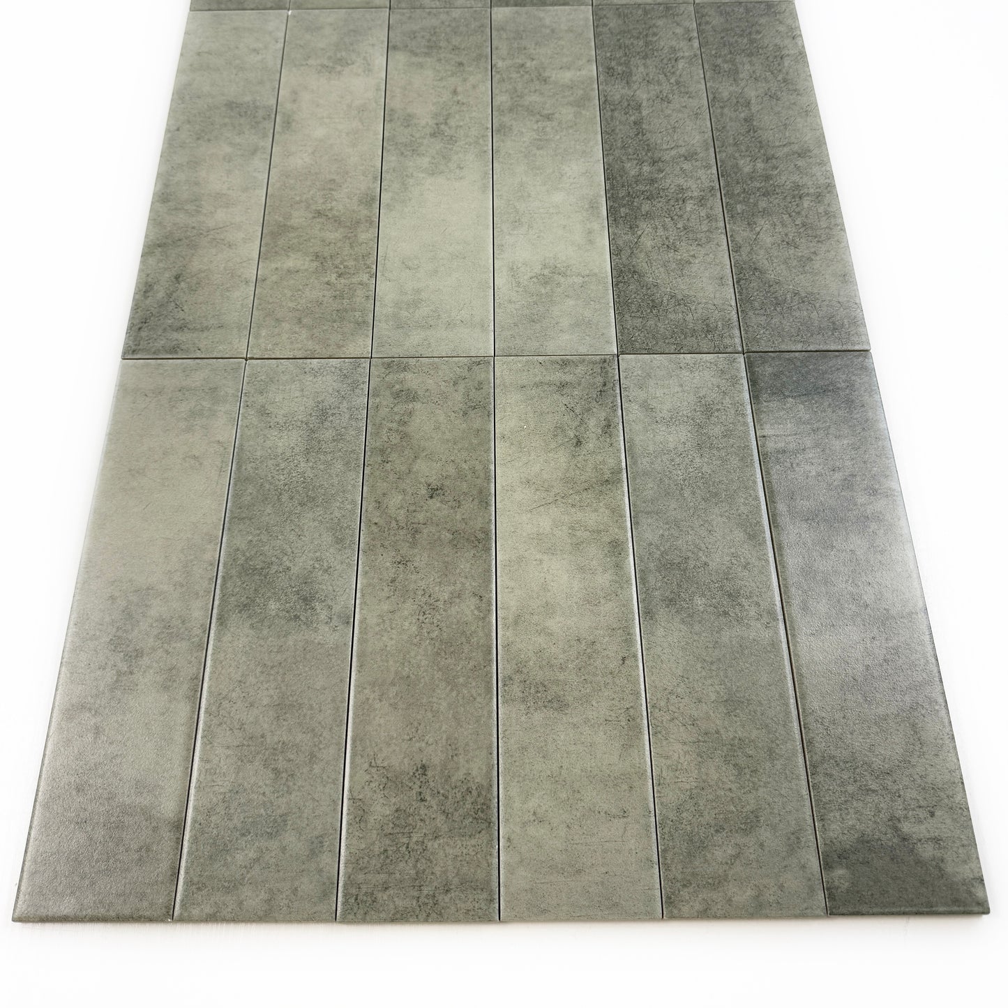 Amalfi Dawn Series Moss Green Matt Porcelain Artisanal Tile