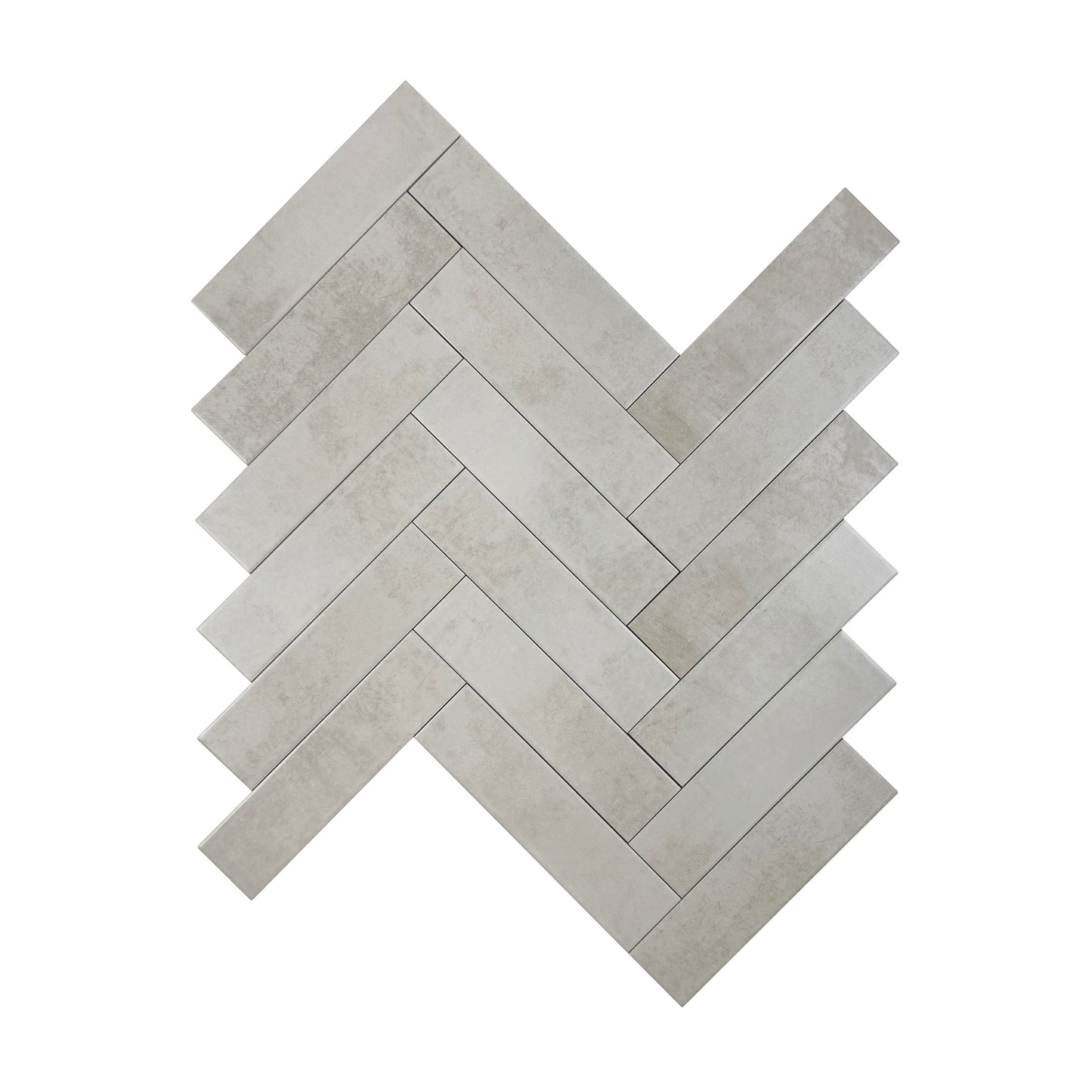 Amalfi Dawn Series Pearl White Matt Porcelain Artisanal Tile