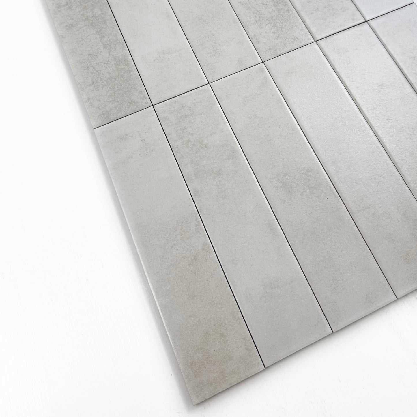 Amalfi Dawn Series Pearl White Matt Porcelain Artisanal Tile