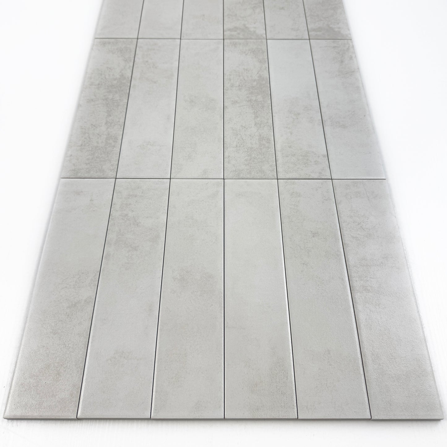Amalfi Dawn Series Pearl White Matt Porcelain Artisanal Tile