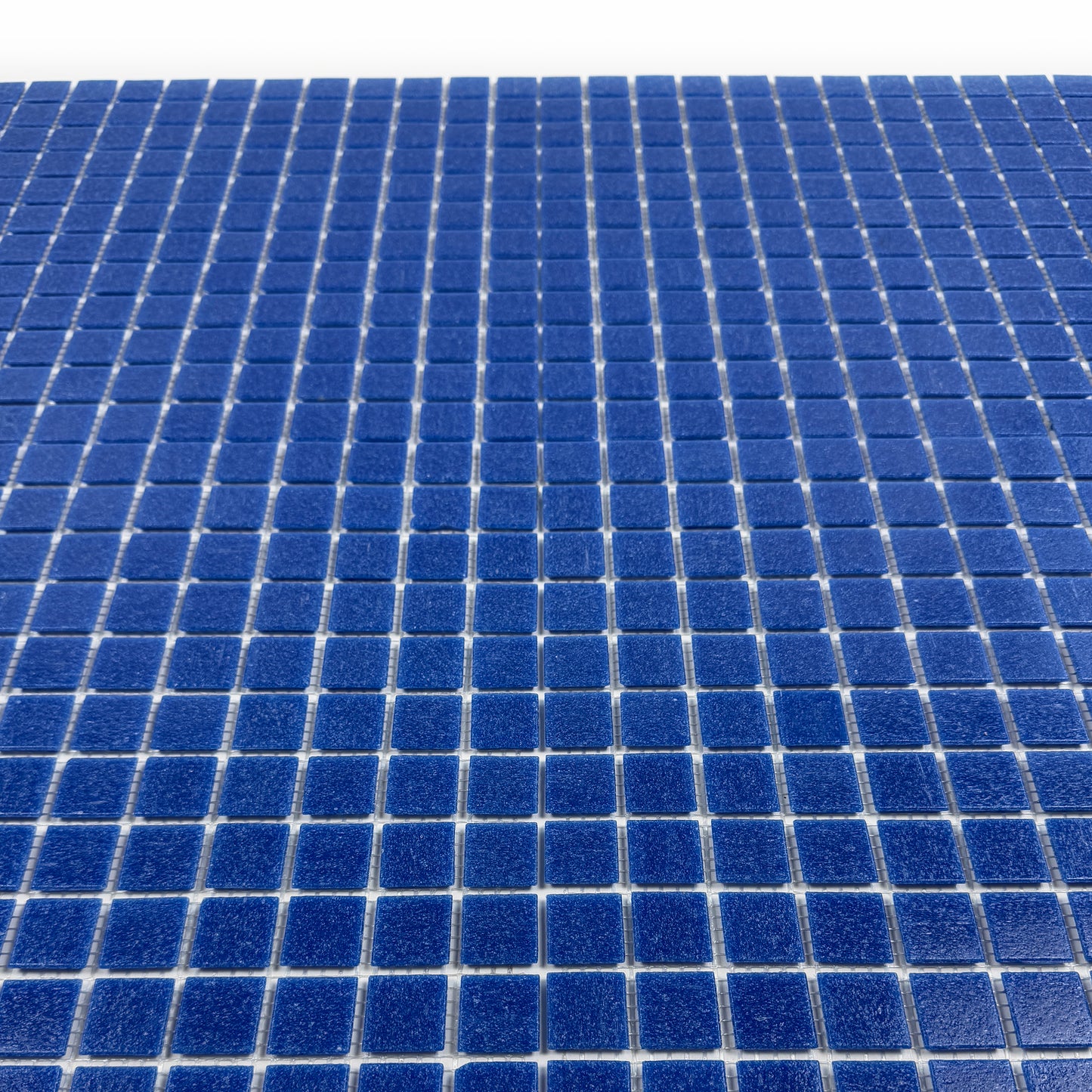 Serene Spectrum Series Navy Blue Hot Melt Glass Mosaic