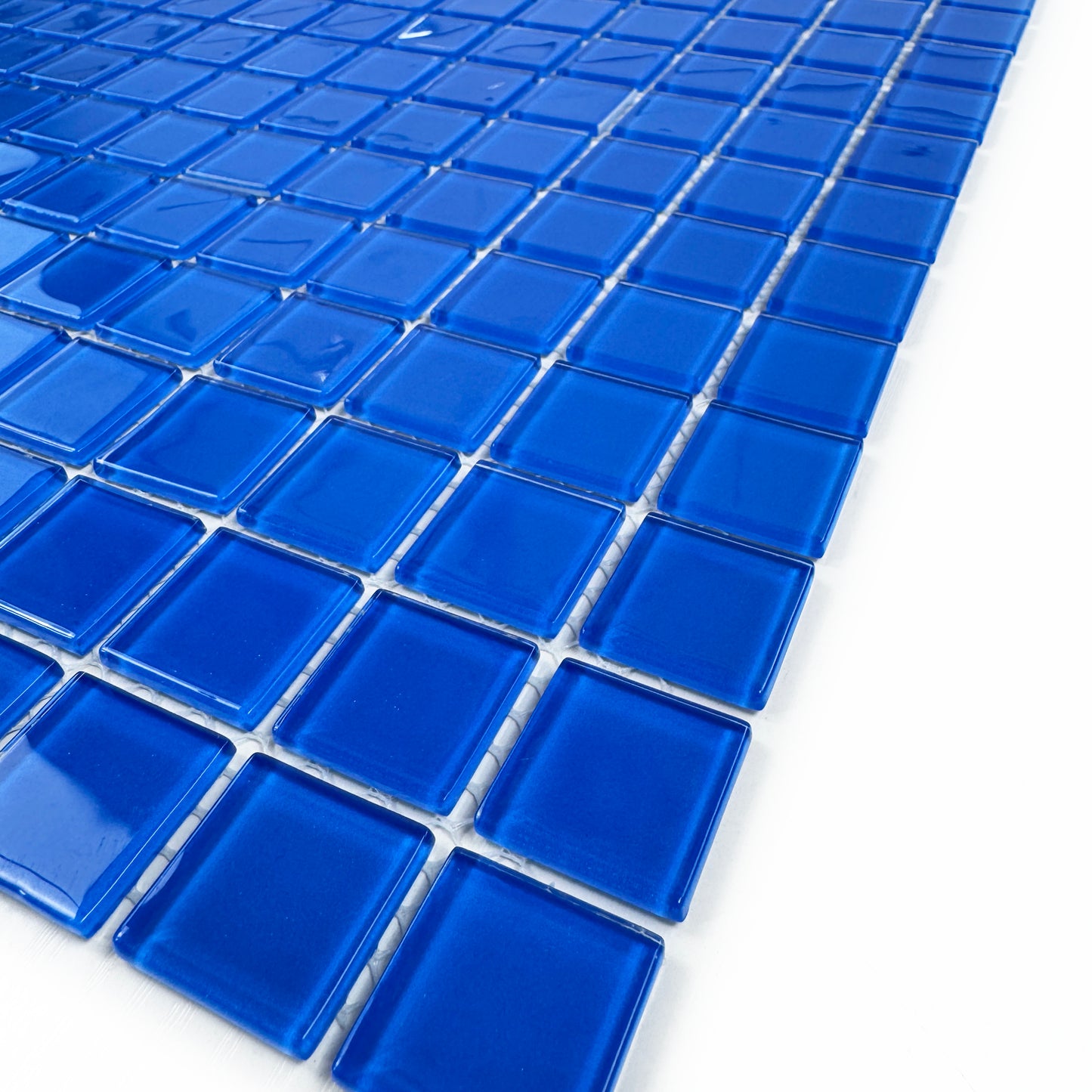 Royal Blue Crystal Glass Mosaic