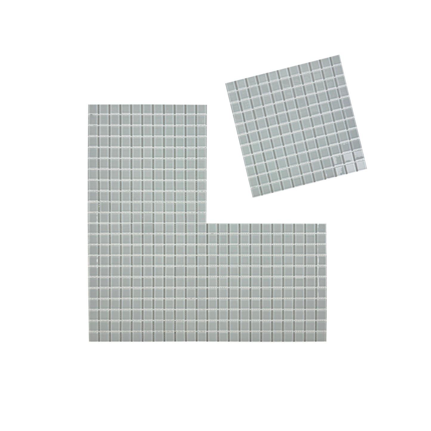 White Crystal Glass Mosaic