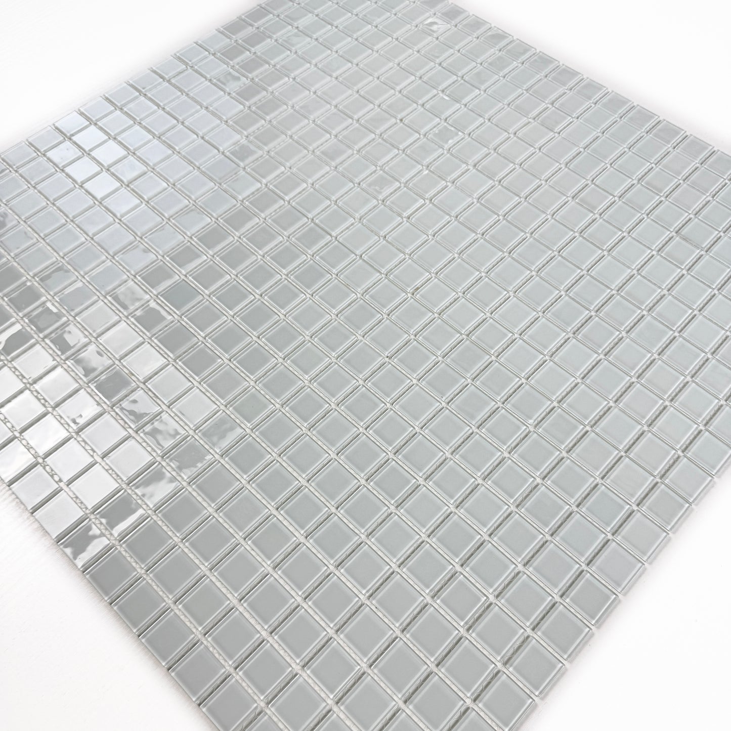 White Crystal Glass Mosaic