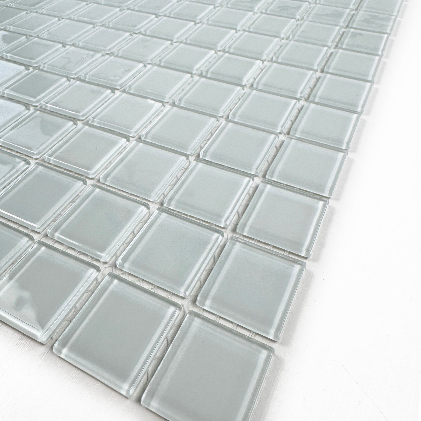 White Crystal Glass Mosaic