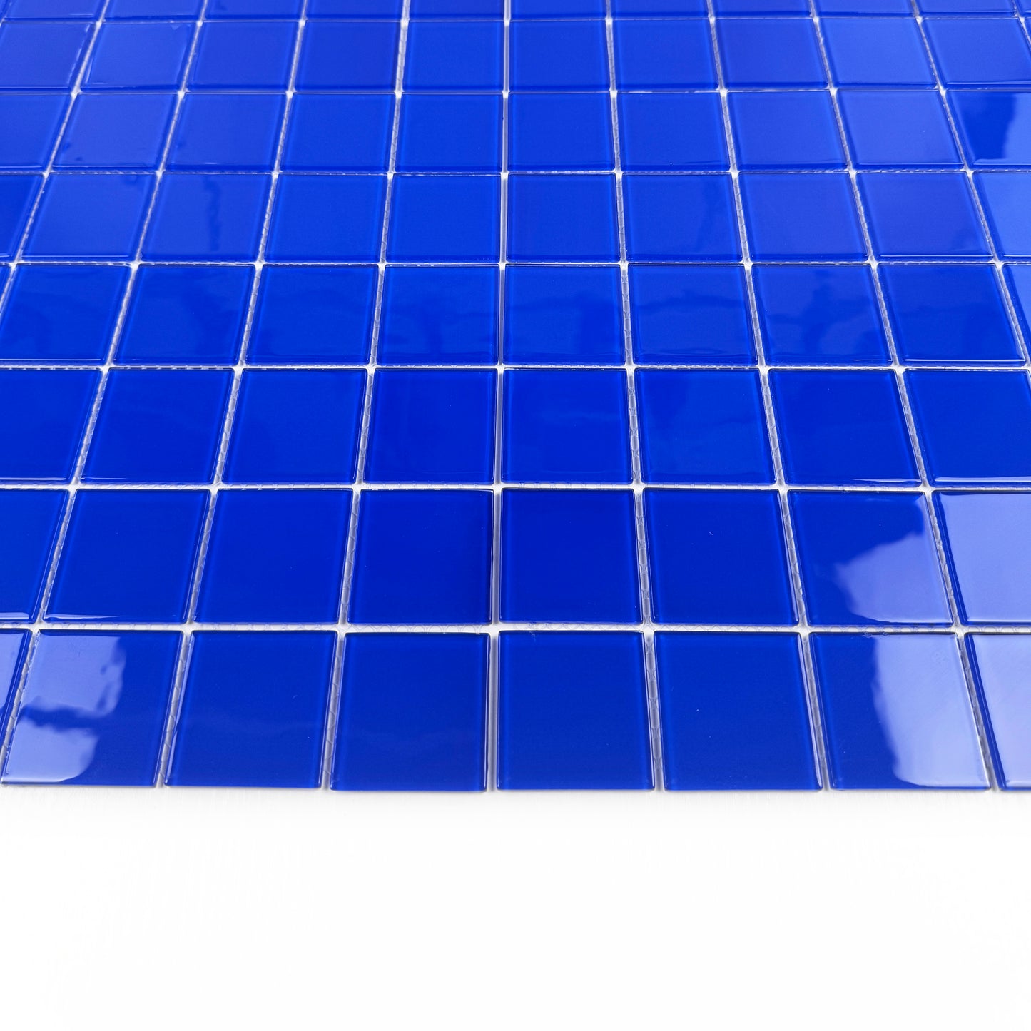 Klein Blue Crystal Glass Mosaic