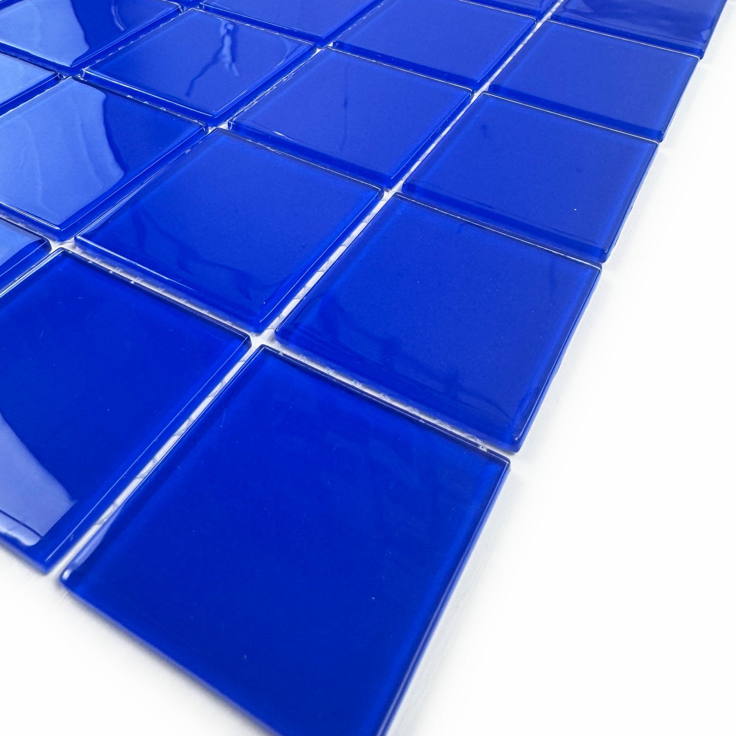 Klein Blue Crystal Glass Mosaic