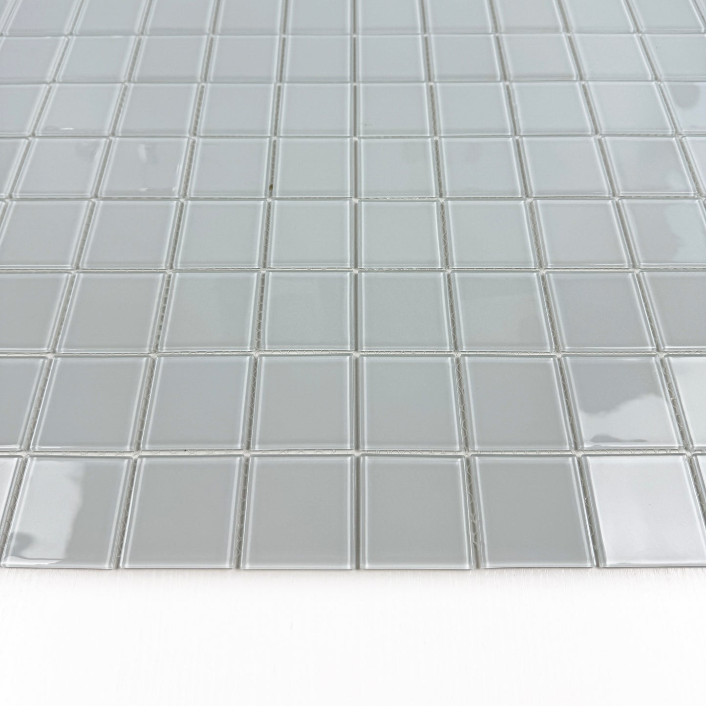 White Crystal Glass Mosaic
