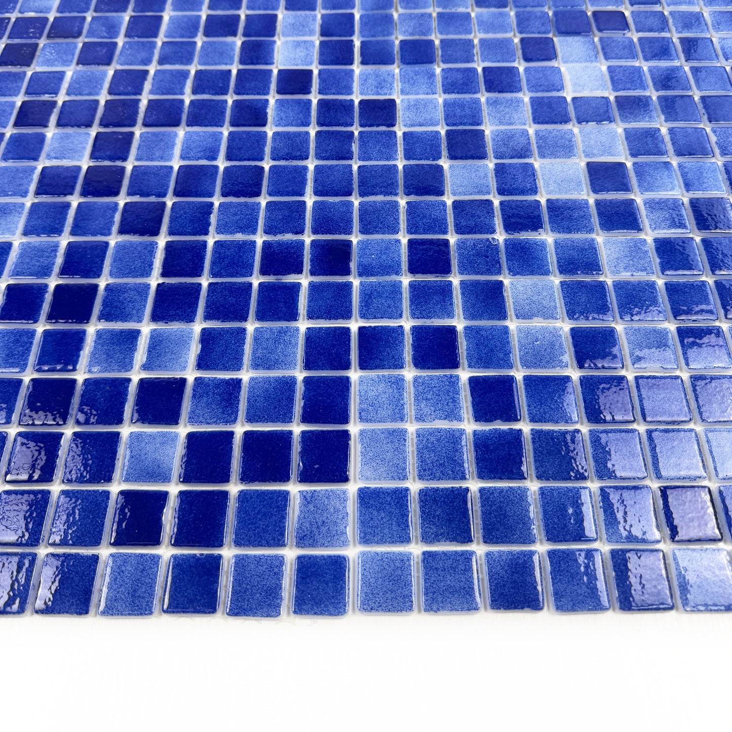 European Mosaic Series Purple Recycled Glass Mosaic