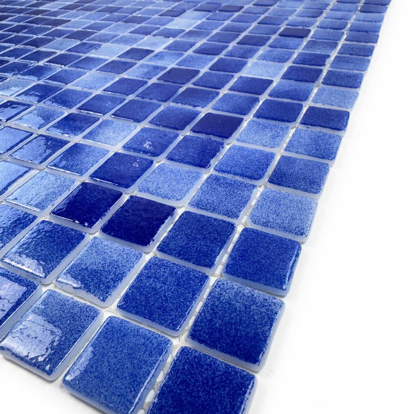 European Mosaic Series Purple Recycled Glass Mosaic