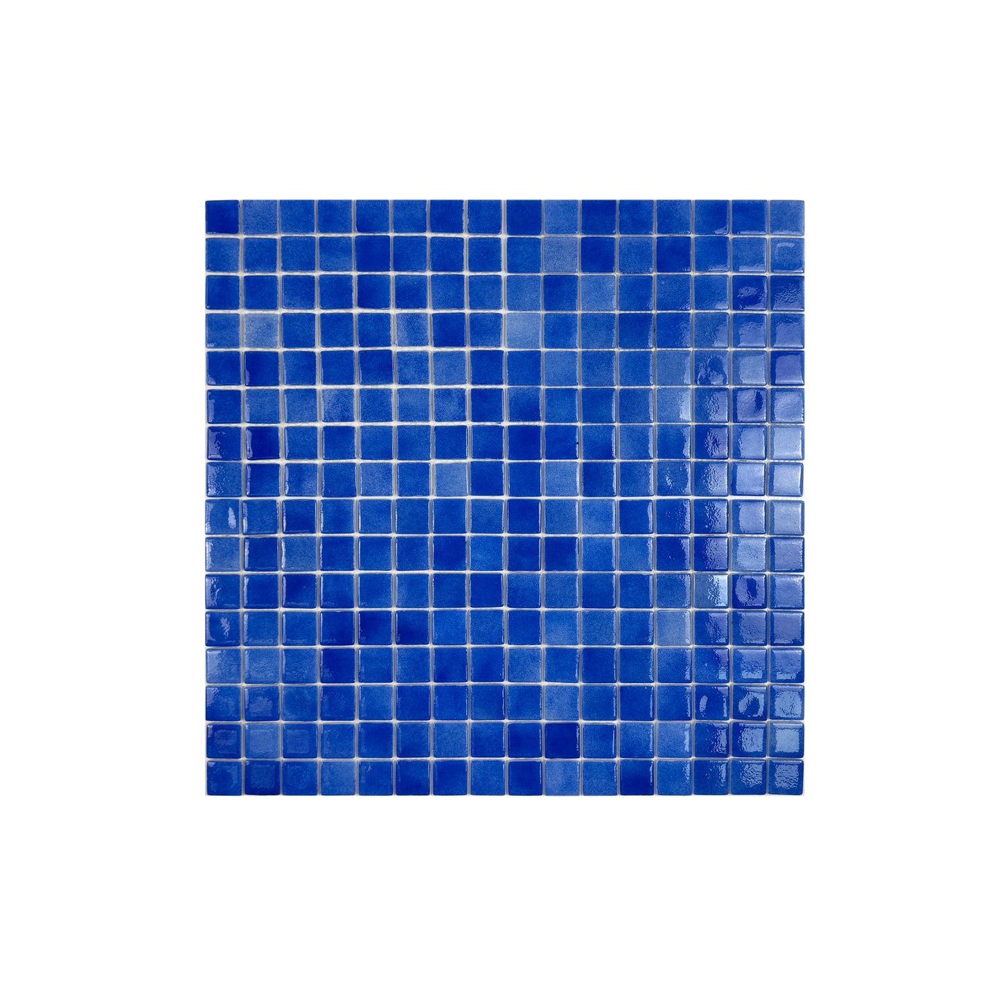 European Mosaic Series Navy Blue Recycled Glass Mosaic