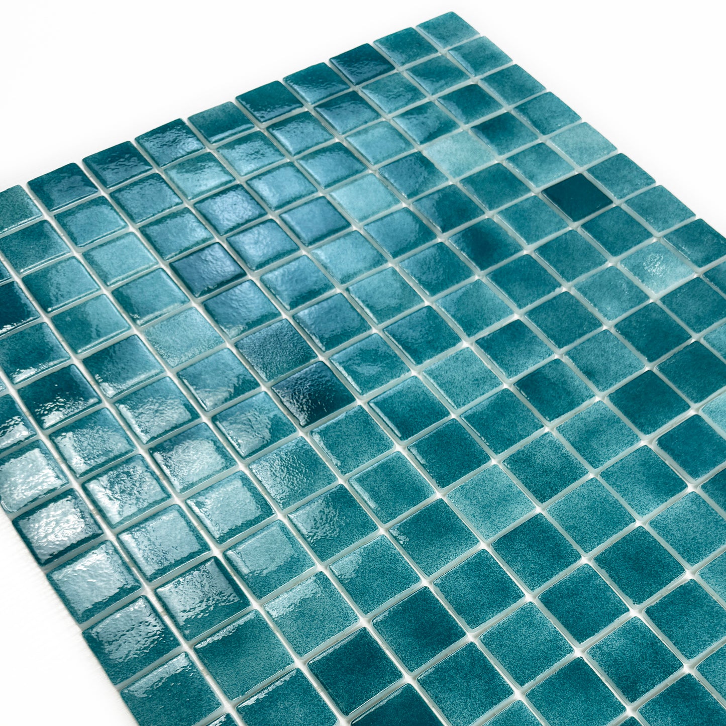 European Mosaic Series Jungle Green Recycled Glass Mosaic