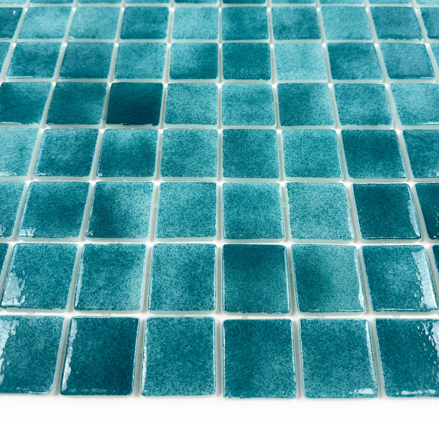European Mosaic Series Jungle Green Recycled Glass Mosaic