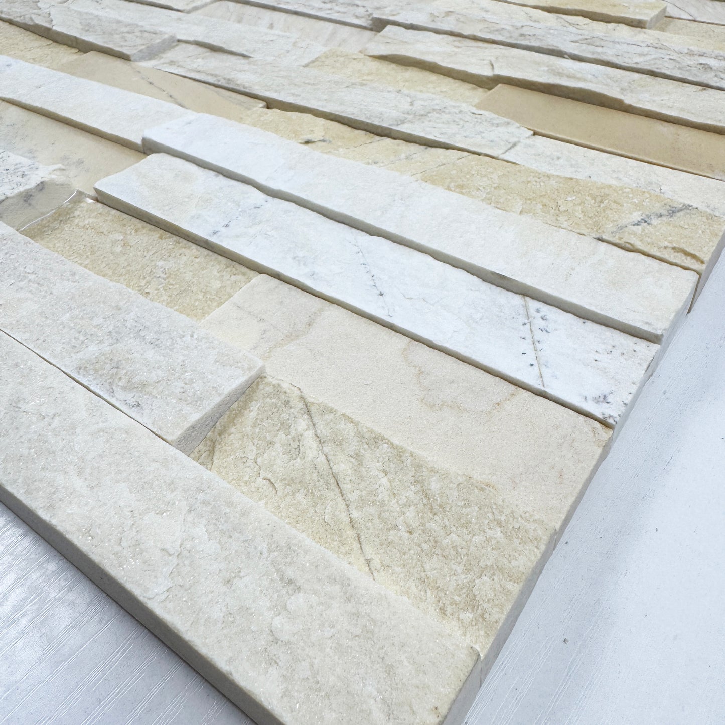 Luxe Aura series Yellow Marble Polish & Split Wall Cladding