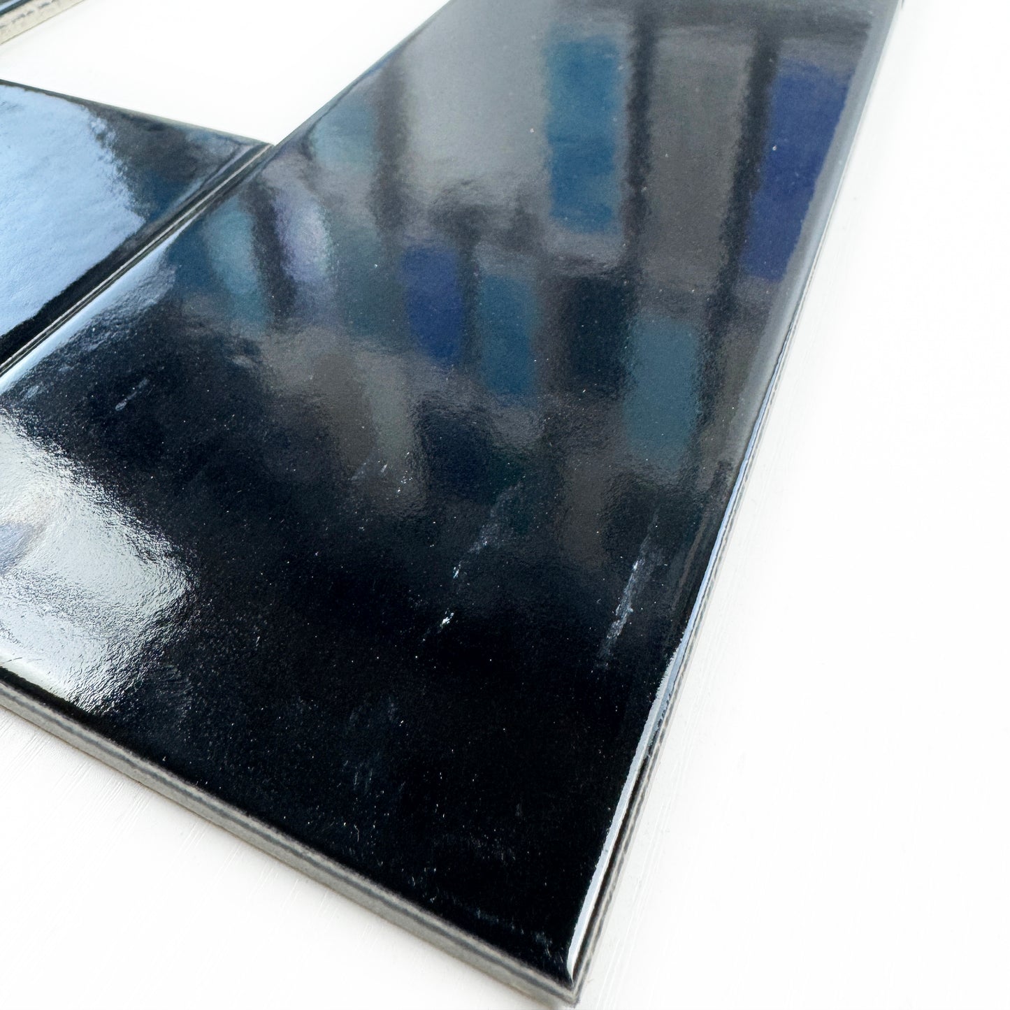 FINA Standard Pool Tile Series Black Glazed Porcelain Tile