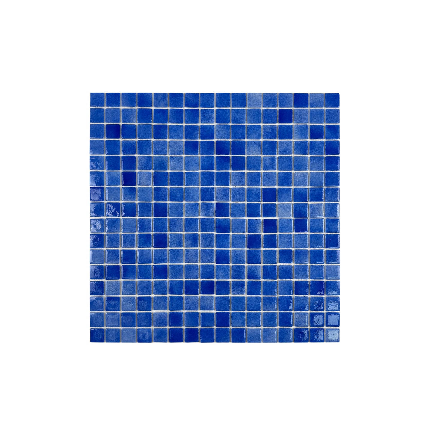 European Mosaic Series Klein Blue Recycled Glass Mosaic