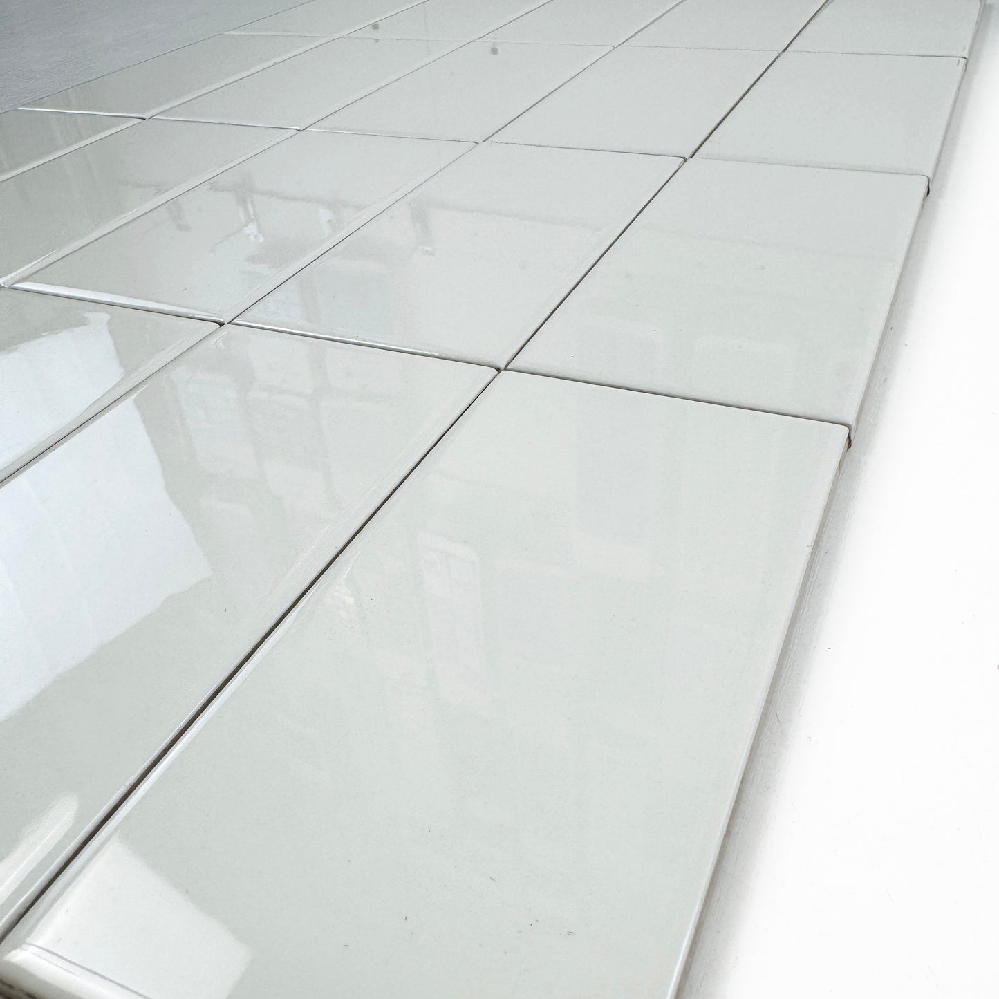 Urban Luxe Series White Matt Flat Ceramic Tile