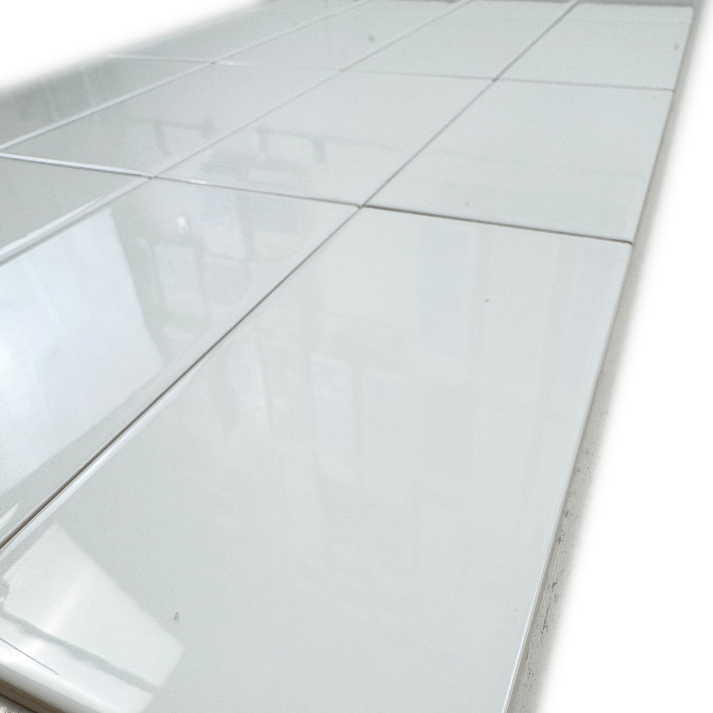 Urban Luxe Series White Matt Flat Ceramic Tile