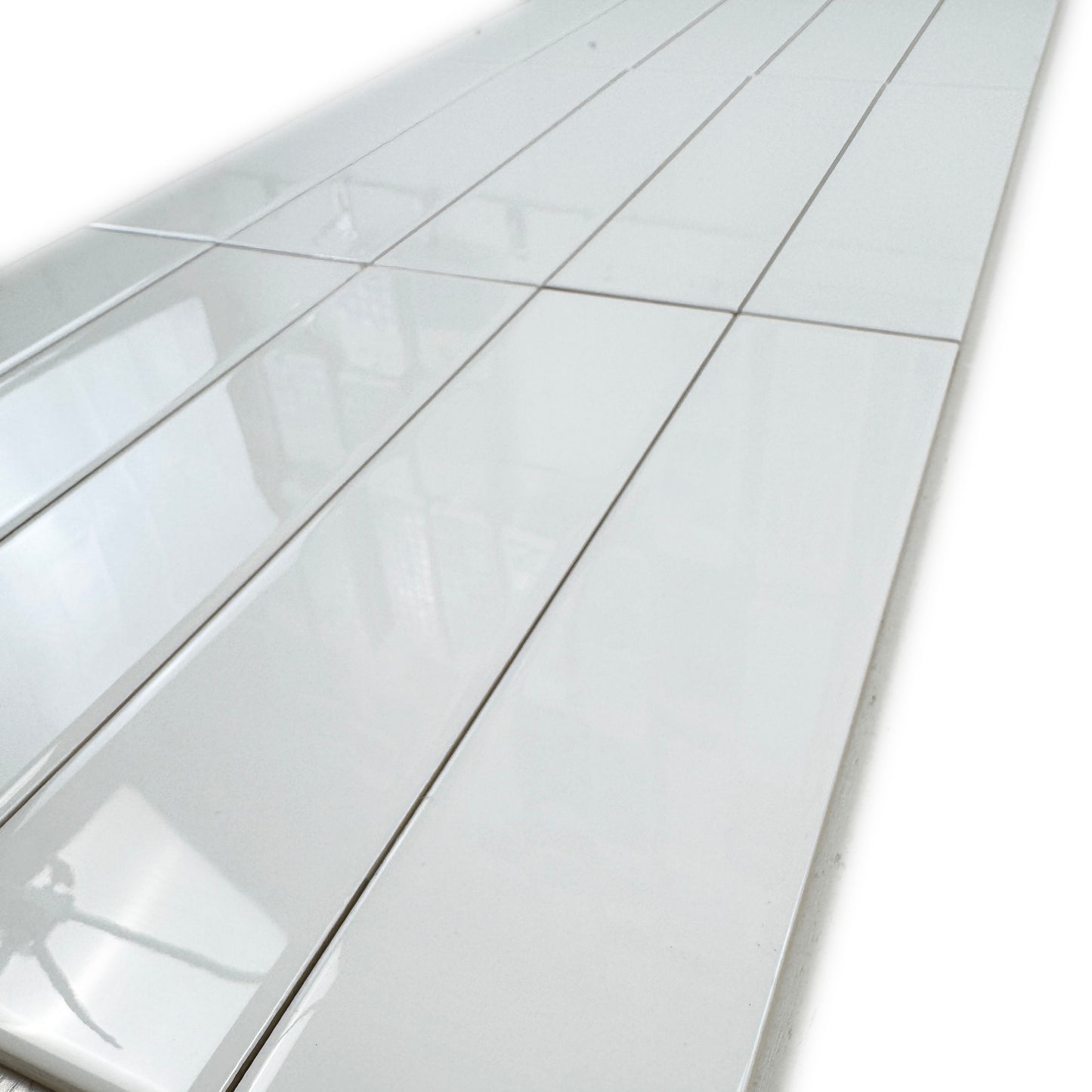 Urban Luxe Series White Matt Flat Ceramic Tile