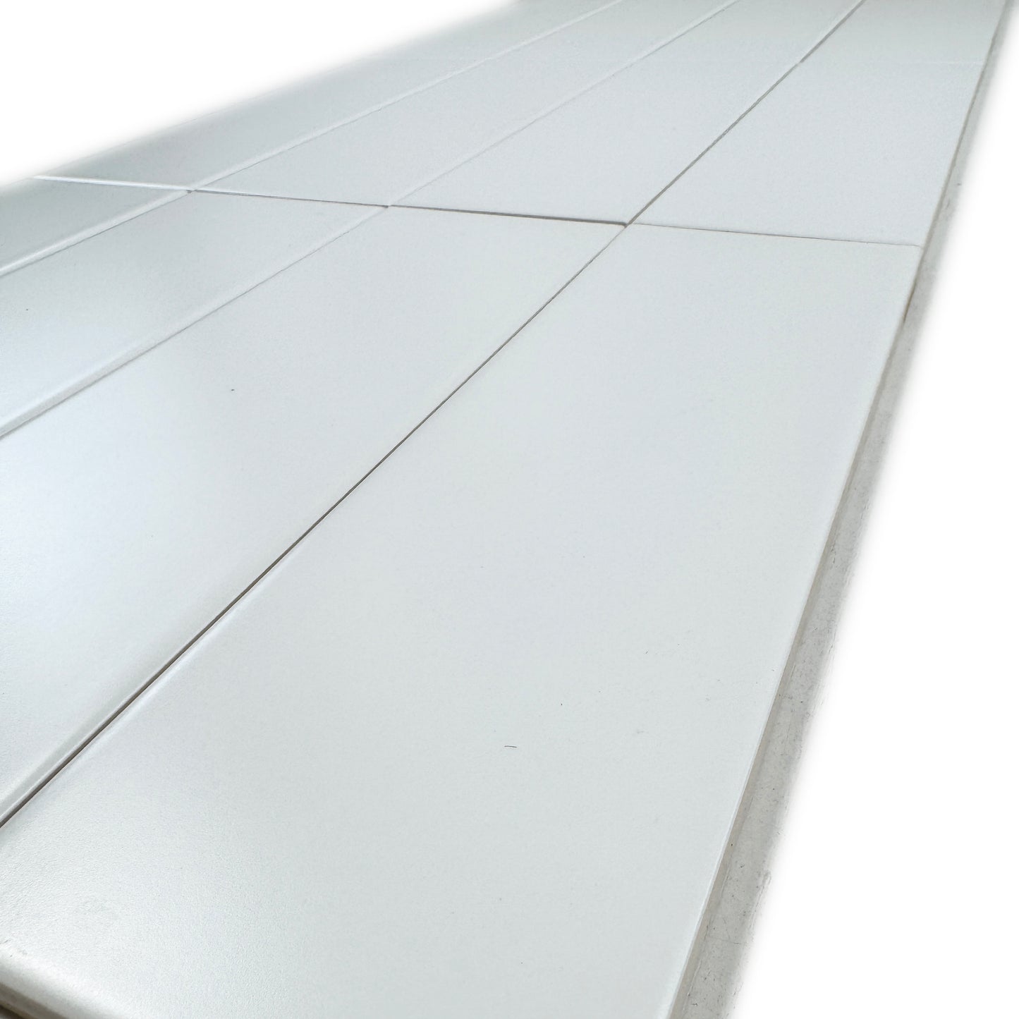 Urban Luxe Series White Matt Flat Ceramic Tile