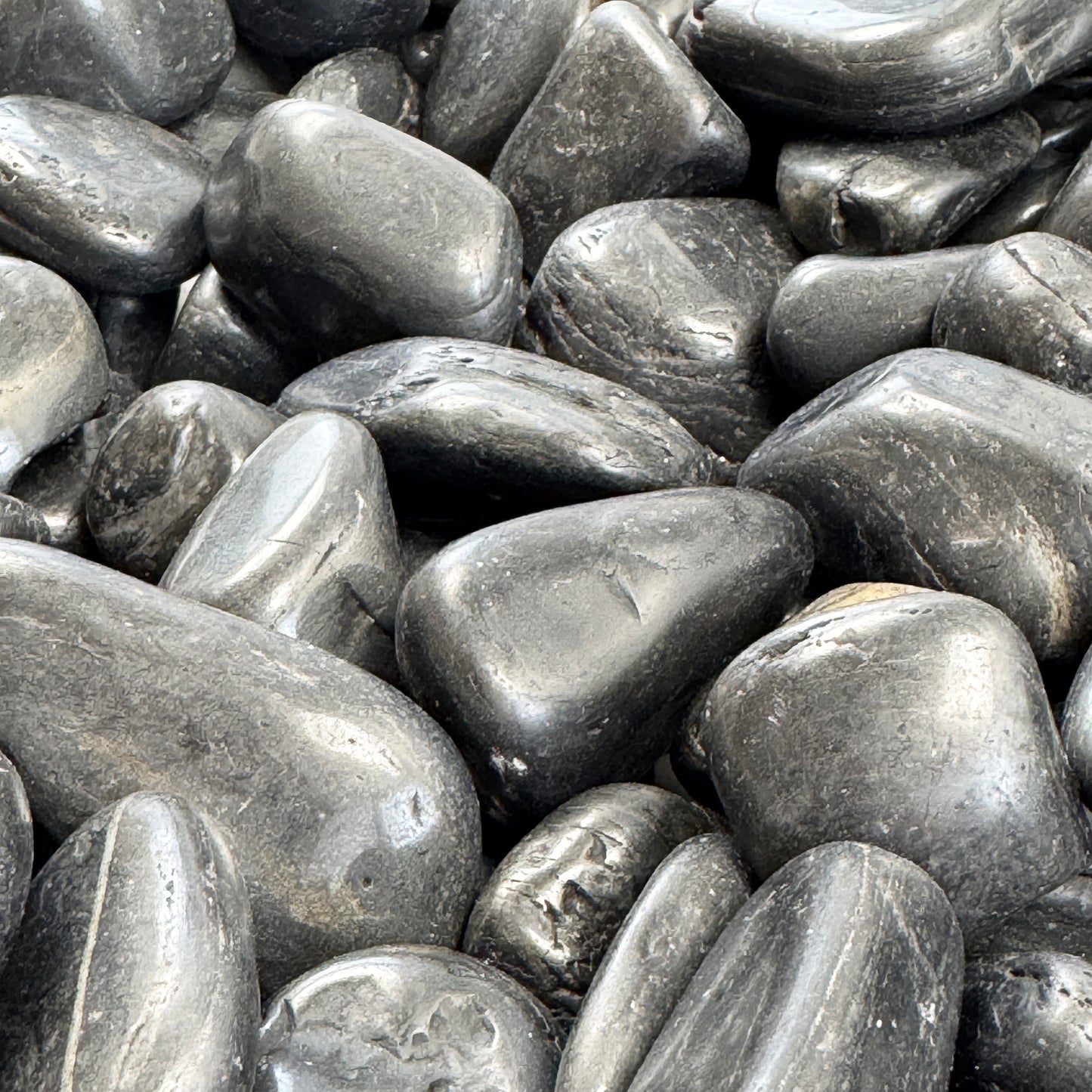 Eternal Stoneworks Black High Polished Pebble Stone