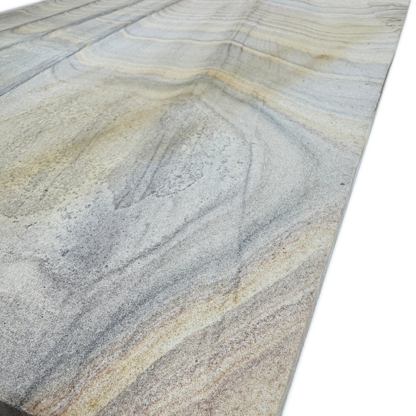 Garden Stone Series Rainbow Honed Surface Sandstone Tile