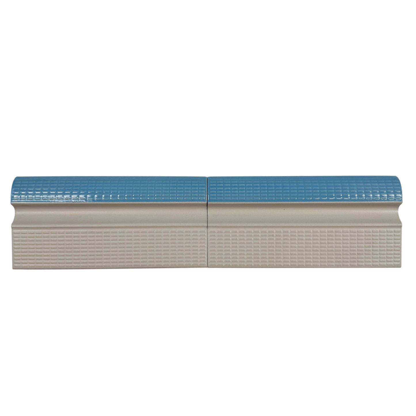 FINA Standard Pool Tile Series Light Blue Dots Antip-Slip Porcelain Edage Tile