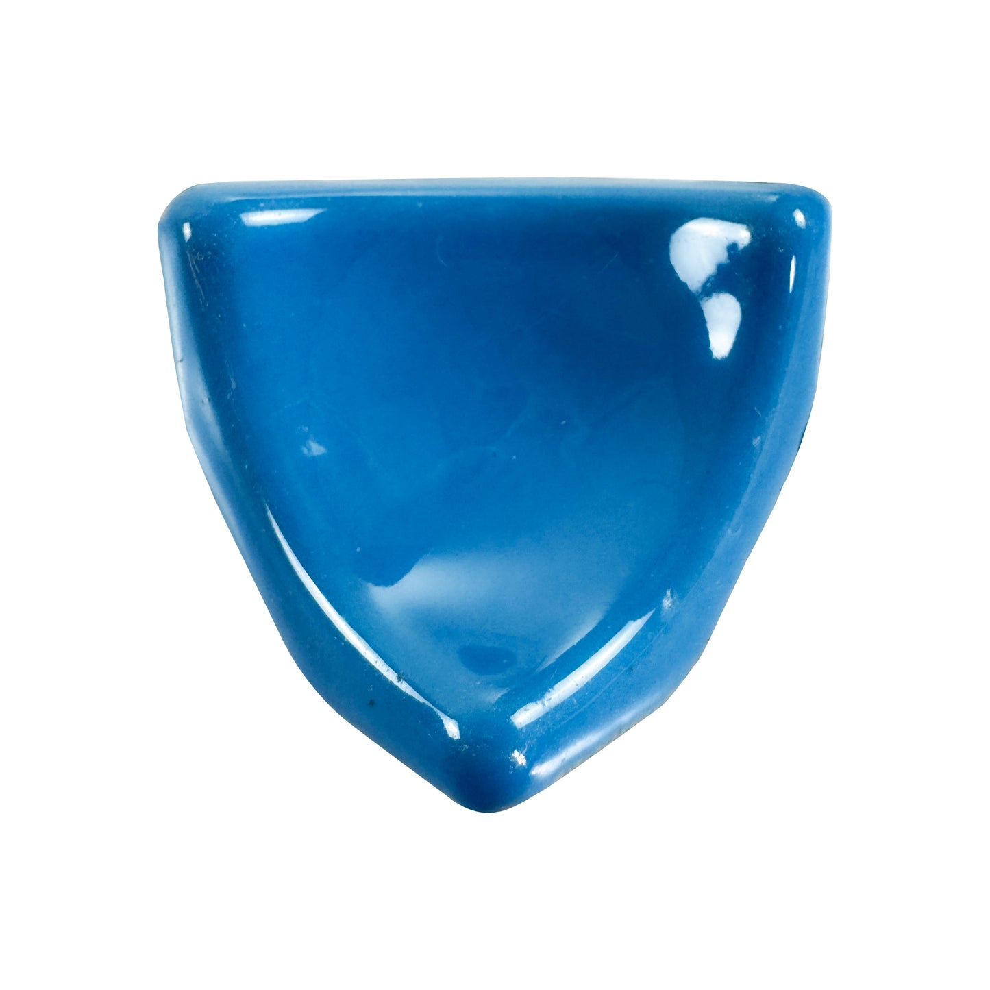 Luminous Corners Series Light Blue Plain Small Three-Way Internal Corner Glazed Porcelain