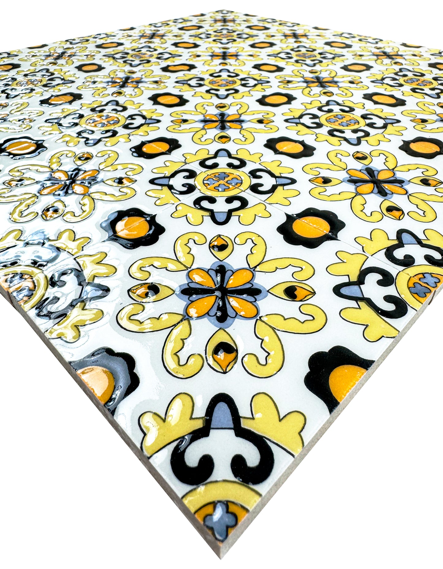 Desert Jewel Moroccan Style Glossy Ceramic Tile Pattern 01