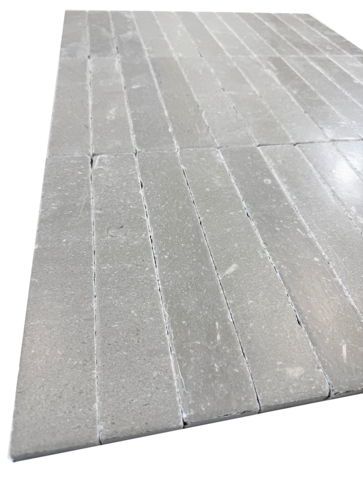 Verona Series Ace Grey Tumble & Brush Surface Marble Tile
