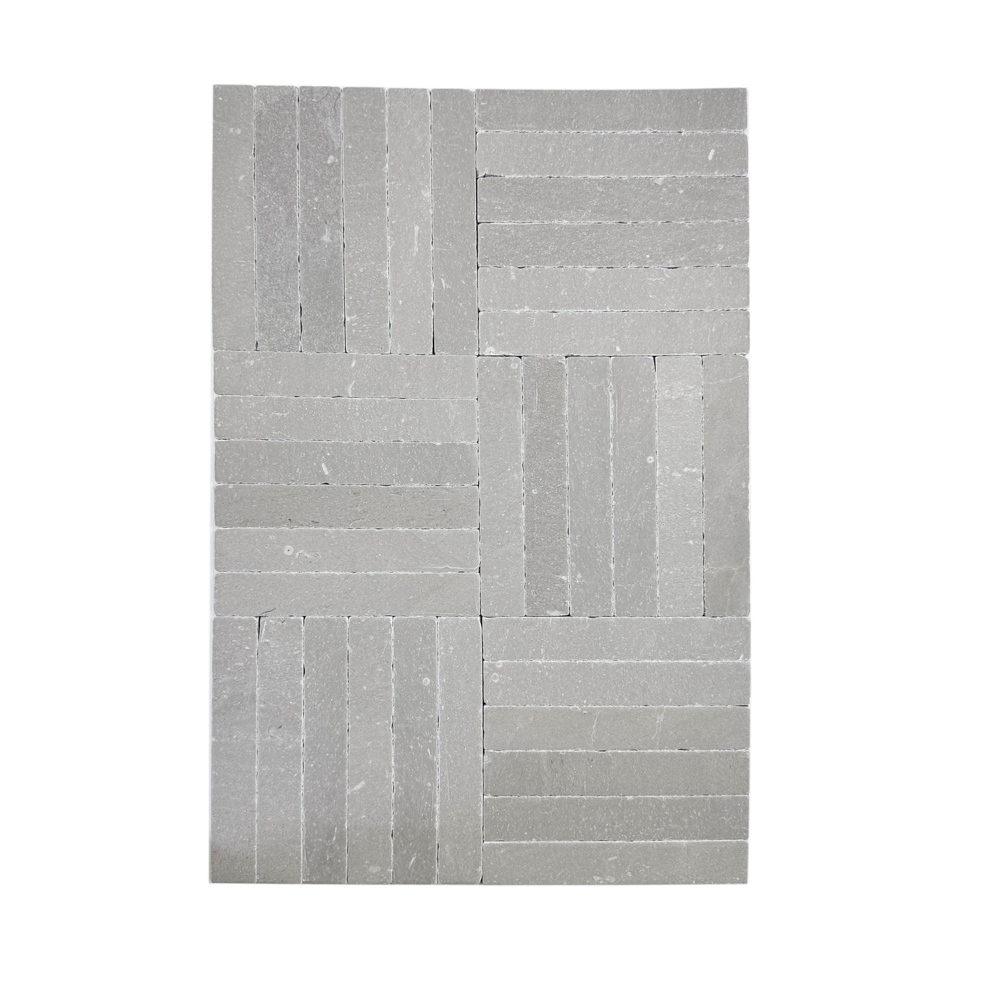 Verona Series Ace Grey Tumble & Brush Surface Marble Tile
