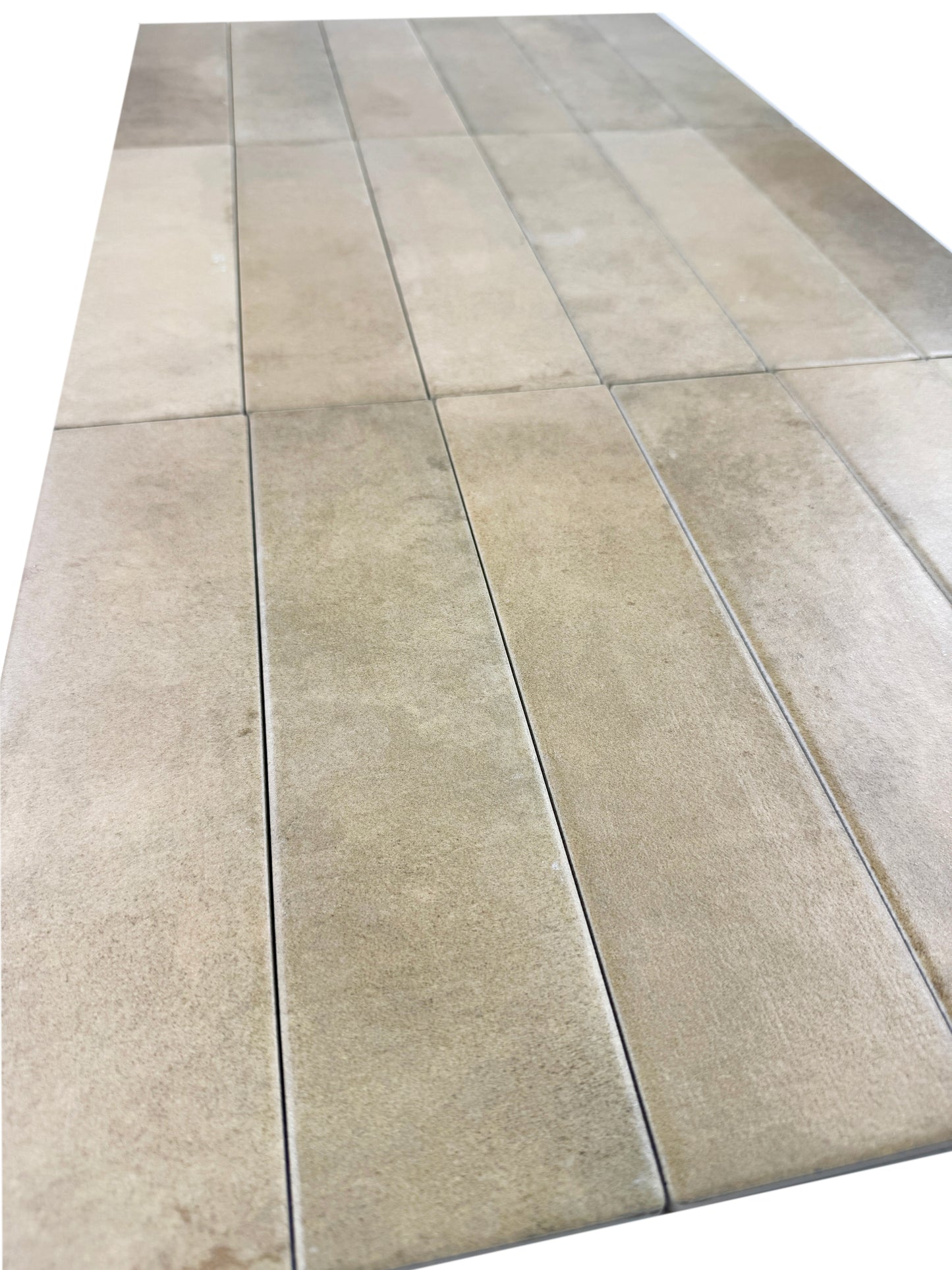 Amalfi Dawn Series Light Brown & Peanut Brown Mixed Matte Porcelain Artisanal Tile