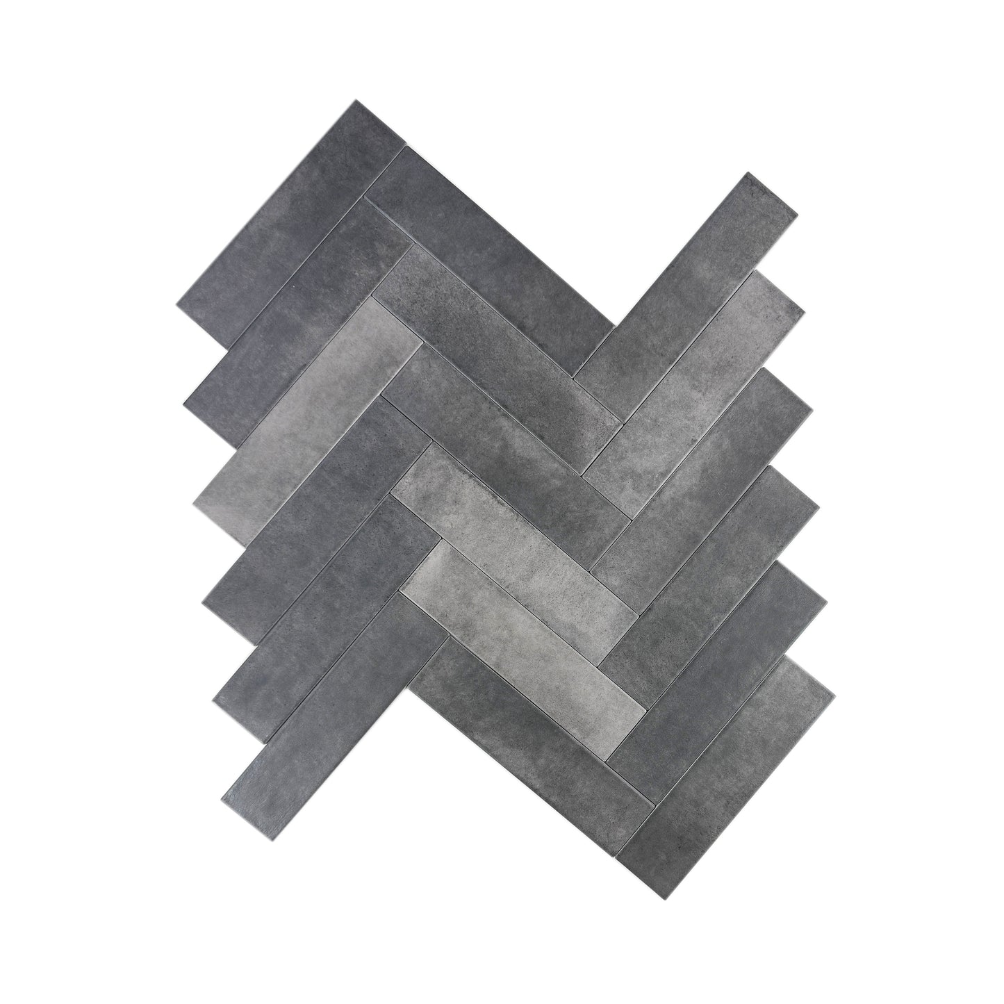 Amalfi Dawn Series Shadow Grey Matte Porcelain Artisanal Tile