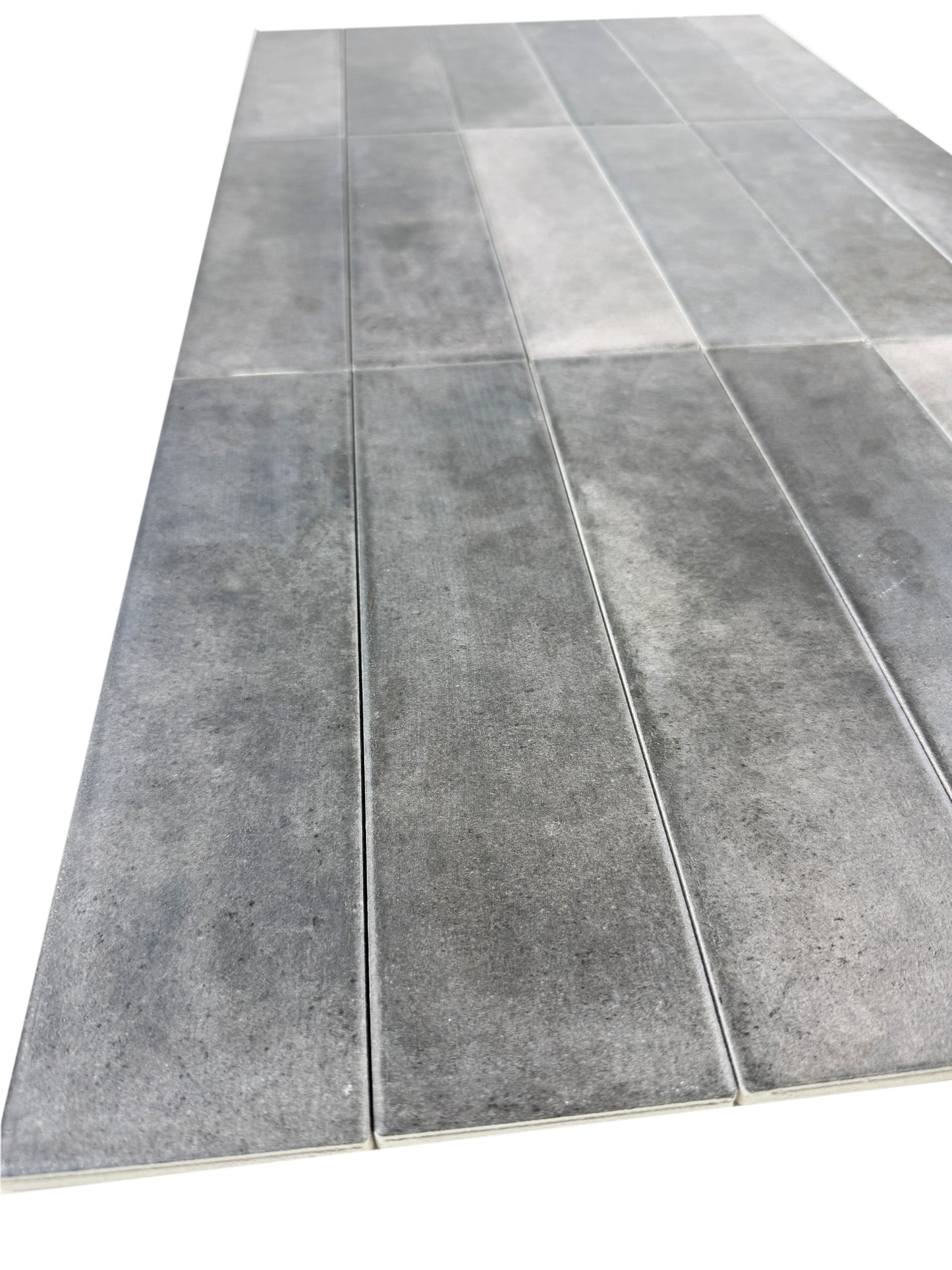 Amalfi Dawn Series Shadow Grey Matte Porcelain Artisanal Tile