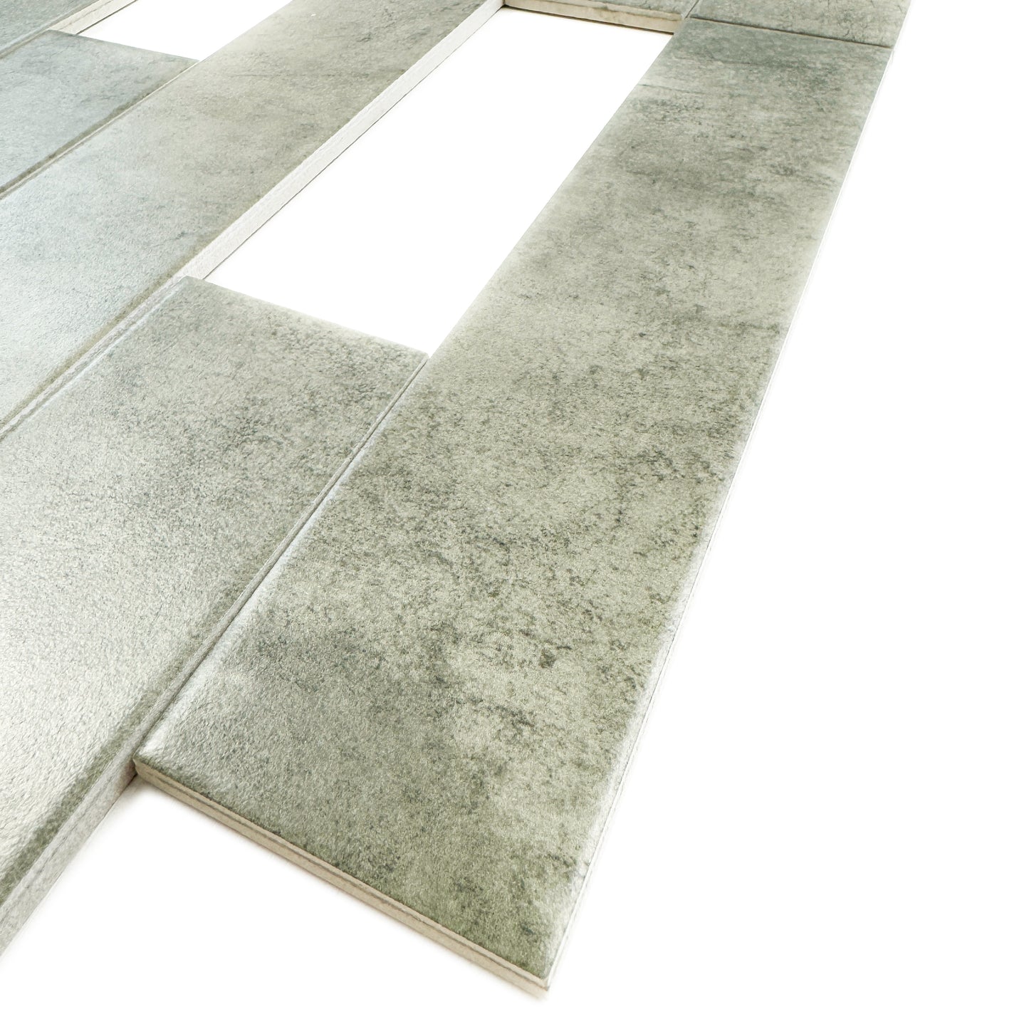 Amalfi Dawn Series Moss Green Matt Porcelain Artisanal Tile