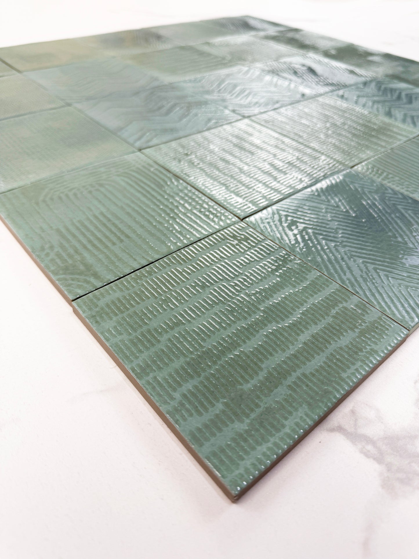 Porcelain kitchen backsplash tile