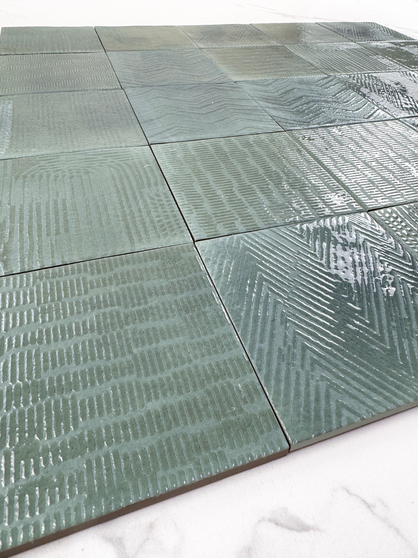 Porcelain kitchen backsplash tile