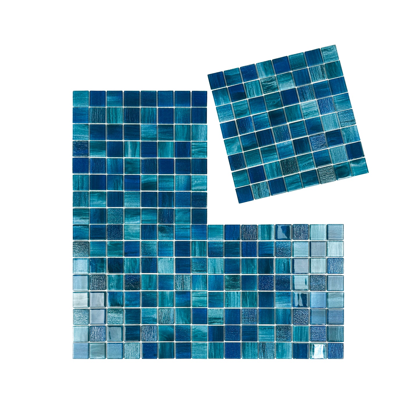 Glass Mosaic Swimming Pool Tile